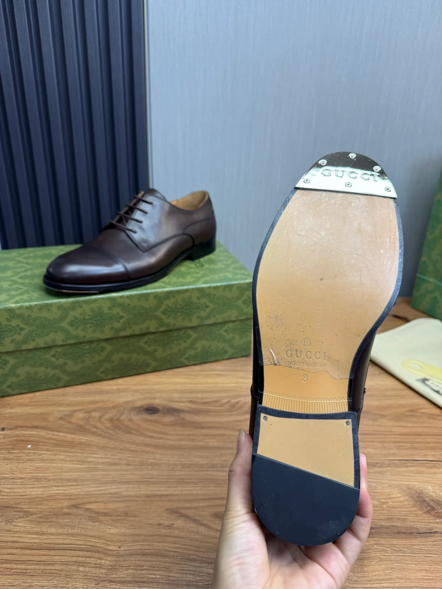 Men's shoes 💰680💰 GUCCI Gucci. Men's business casual leather shoes, all made of imported original brand leather, just to create a more comfortable wearing experience. Upper: original cowhide + imported cowhide lining, original non-slip and wear-resistant outsole ✔️36-45 (38.45 non-refundable)